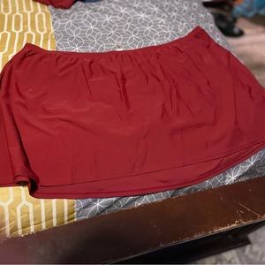 Lane Bryant size 24 swim skirt -worn twice. No rips or pulls